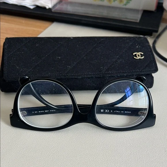 CHANEL Black Women Eyeglasses - Picture 2 of 3